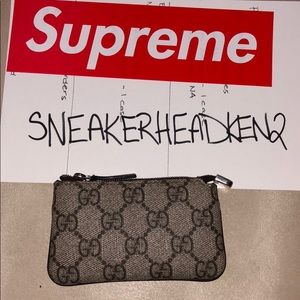 Supreme Gucci Coin wallet